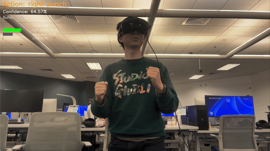 Real-Time Action Recognition
